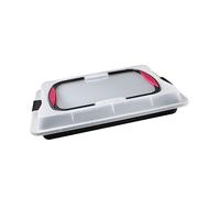 Zenker Plaque de cuisson Special To Go 7903 – Acier inoxydable 42 x 29 x 7,5 cm