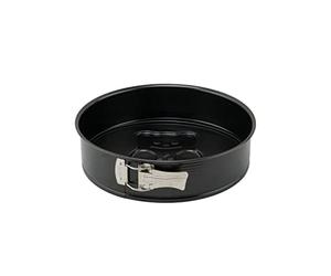 Zenker 8913 Moule à Manqué Haribo, Moule à Charnière, Moule Gateau Haribo, Moule Rond avec Motif Haribo, Moule à Gâteau Rond, Acier Inoxydable, Noir, Argent, 26 x 6,5 cm