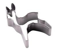 Zenker Emporte-pièce faon - Emporte-pièce en acier inoxydable, motif idéal pour Noël et toute l'année, populaire auprès des enfants, facile à nettoyer, passe au lave-vaisselle, conçu en Allemagne