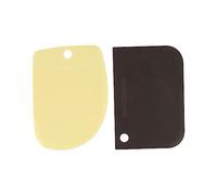Zenker Cornes de pâtisserie 15314 professionnelles – Lot de 2 en plastique 12 x 8 cm jaune/marron