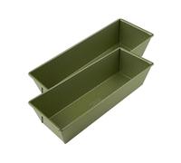 Zenker Lot de 2 moules à cake antiadhésifs 30 cm | Cuisson sans accroche, Lot de 2, Format 30 cm, Acier robuste, Revêtement , Compatible four