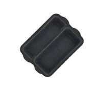 Zenker Lot de 2 moules à cake silicone fibre de verre 31,5 cm | Cuisson régulière, Lot de 2 moules, 31,5 x 14,2 x 5,2 cm, Silicone fibre de verre, Lave-vaisselle