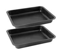 Zenker Lot de 2 plats à four XXL 40 x 29 cm acier antiadhésif
