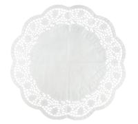 Zenker Lot de 30 napperons dentelle en papier ronds 36 cm pour pâtisserie