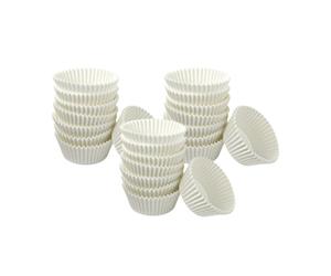 Zenker Lot de 300 caissettes à muffins en papier blanc 7 x 5 x 3,5 cm | Cuisson de petits gâteaux en série, Lot de 300 pour pâtisserie régulière, Papier blanc pratique, Format 7 x 5 x 3,5 cm