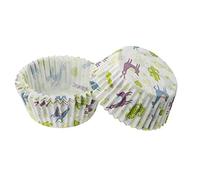 Zenker Lot de 50 Caissettes à Muffins en Papier 7 cm | Cuisson sans moule, Lot de 50, Papier blanc, 7 cm de diamètre, Pour muffins et cupcakes