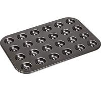 Zenker Moule pour 24 Beignets de hussard et Yeux d'ange, Plaque de Cuisson enduite (38 x 27 cm), pour de délicieux Biscuits avec Rembourrage, Moule à Biscuits, quantité : 1 pièce