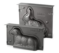Zenker oster lot de 2 moules à gâteaux avec revêtement iLAG de lapin agneau 230° c fabriqué en allemagne