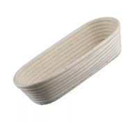 Zenker Panier de fermentation allongé 30 cm - Panier de fermentation en rotin naturel pour pain fait maison - Fournit de l'oxygène à la pâte pour des pains en vrac et aérés