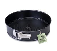 Zenker Perfect Black Moule à charnière avec fond plat Ø 28 cm - Moule de cuisson de qualité supérieure en tôle d'acier antiadhésif, résistance à la chaleur +230 °C, fabriqué en Allemagne