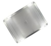 Zenker 1540350 Plaque de cuisson perforée en aluminium Gris 40 x 30 x 1,5 cm