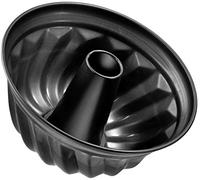 Zenker Pure Moule à kouglof 22 cm de la série "Pure" Moule à gâteau stable et revêtu pour kouglof juteux Moule rond avec revêtement anti-adhésif (Couleur : noir) Quantité : 1 pièce