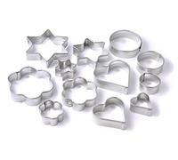 Zenker VE20 4409 12 emporte-pièces en métal 4 x 3 cm-Assiette