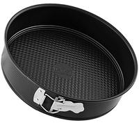 Zenker Z3964 Moule à charnière Ø 28 cm Série Pure Moule à gâteau avec revêtement anti-adhésif Moule à gâteau rond avec fond plat Noir Quantité : 1 pièce