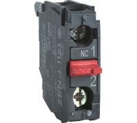 Schneider Electric Contact auxiliaire ZENL1121 – bloc contact pour boîte, vis-étrier, pour XAL/XAPS