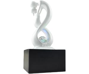 ZENLIGHT Fontaine Design LED Amor Blanc et Noir