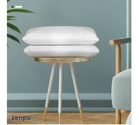 ZenPur Lot de 2 Oreillers Cervicaux Mémoire de Forme 40x60 - Coussins Ergonomiques Anti-Douleurs Cervicales - Mi-Ferme, Housse Bambou Premium, Certifié Oeko-TEX