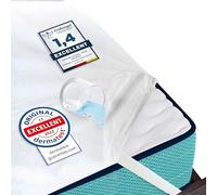 ZenPur Protège-Matelas Respirant 160 x 200 cm, imperméable Standard 100 by Oeko-TEX, Protection Contre l'humidité 160x200 cm, sous-Couche pour Incontinence, surmatelas Lavable et imperméable