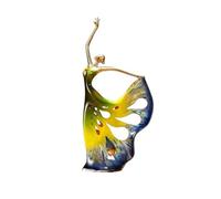 ZENY896V Sculptures Copper Ornaments Modern Creative Home Living Room Decoration Light Luxury Gift Décoration(Green)