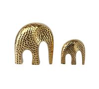 ZENY896V Sculptures Light Luxury Elephant Sculpture Crafts Ceramic Ornaments Creative Home Living Room Decorations Décoration