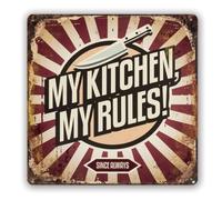 Zep Wall Art My Kitchen LL695 décoration murale vintage 30x30 cm