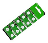 ZEPFJHE 10 pièces AG10 Piles Bouton Pile 1.5V 189 389 390 LR1130 Piles alcalines pour Calculatrice Montres Jouet Batterie électronique