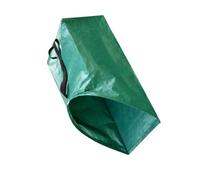ZEPFJHE à débris de jardin avec large ouverture et supports, 270L | Construction de sacs en PP, large entrée de collecte, poignées de transport intégrées, rangement pliable à plat