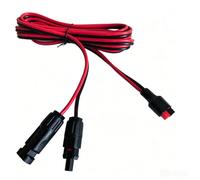 ZEPFJHE Câble de pour Centrale électrique Portable, Adaptateur de connecteur de Panneau apparié, Fil de cuivre 10 AWG, Couvercle en PVC, Assemblage