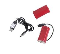 ZEPFJHE Éliminateurs de Batterie USB 5V2A à 3V LR20 D, Remplacement de 2 Piles 1.5V LR20 D pour Lampes de Chauffe-Eau, Alimentation électrique USB Battery Eliminators