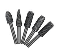 ZEPFJHE Limes rotatives, Foret à Fraises, épine rotative pour tête, mèche de Lime rotative électrique, Bricolage, meulage électrique pour tête, Outil de Travail du Bois, Ensemble de Fraises, Outil de