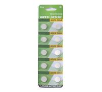 ZEPFJHE Lot de 10 piles bouton AG1 AG3 AG4 pour montres AG10 | Alimentation haute capacité 1,55 V pour petits appareils électroniques, alimentation longue durée pour un usage quotidien