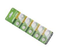 ZEPFJHE Lot de 10 piles bouton AG1 AG3 AG4 pour montres AG13 | Alimentation haute capacité 1,55 V pour petits appareils électroniques, alimentation longue durée pour un usage quotidien