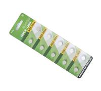 ZEPFJHE Lot de 10 piles bouton AG1 AG3 AG4 pour montres | Alimentation haute capacité 1,55 V pour petits appareils électroniques, alimentation longue durée pour un usage quotidien