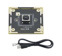 ZEPFJHE Module de caméra USB 38x38mm, Carte IMX298 16MP avec câble Inclus pour Les projets d ' imagerie intégrés et de Remplacement