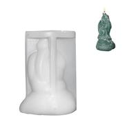 ZEPFJHE Moule à bougie 3D en silicone réutilisable en forme de dragon pour aromathérapie