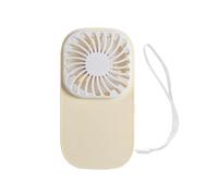 ZEPFJHE Petit Ventilateur portatif alimenté par des Piles 3X3A Ventilateur de Refroidissement Portable pour Les Bureaux en Plein air Voyage avec Couvercle à Mailles denses Batterie de Poche