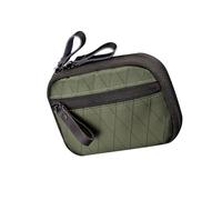 ZEPFJHE Pochette de rangement en nylon imperméable avec plusieurs compartiments pour petits gadgets et pièces de monnaie Unisexe