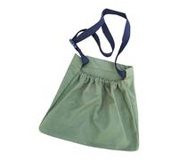 ZEPFJHE Sac de ramassage en toile d'extérieur multifonction Sac de rangement pour tablier de jardin Pochettes de collecte de fruits et légumes, vert militaire, Taille unique