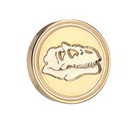 ZEPFJHE Sceau de Cire tête de Timbre Voyage thème fossile géologique Fournitures de Sceau de Cire Emballage de courrier période du Crétacé thème fossile Timbres d ' étanchéité Vintage