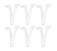 ZEPFJHE Universal Pool Supply V Clip Haute résistance Piscine Papillon V Clip Remplacement Résine Poteaux de Piscine Pièce de Fixation Épuisette
