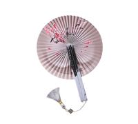 ZEPFJHE Ventilateurs pliants magnétiques ronds, conception compacte pour les jeux en plein air, décorations de noël et accessoires de voyage, ventilateur de refroidissement