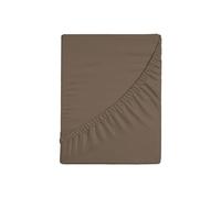 Zer0bed, Drap Housse carré et Demi Couleur Unie 100% Coton, Angle Maxi 30 cm, 1 Place et demie, 130 x 200 cm