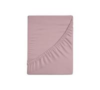 Zer0bed, Drap Housse Simple Couleur Unie 100% Coton, Angle Maxi 30 cm, 1 Place, Rose, 90 x 200 cm