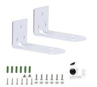 Zerabidpro Supports Muraux Compatibles avec Eufy Security Indoor Cam E220 & Blink Mini Pan Tilt, Accessoires en Métal Durable pour Installation de Caméra de Surveillance (Caméra Non Incluse)