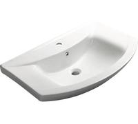 ZERO lavabo en céramique 75x48,5cm, blanc
