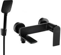 Zero SET mitigeur de bain avec accessoires R62, noir (7113R62-70)