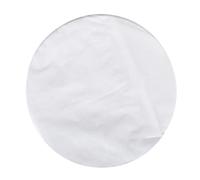 Zerodeko 100 feuilles de papier sulfurisé prédécoupées : Plaque de cuisson antiadhésive de 20 cm pour biscuits, pain, viande, pizza, grille-pain - Revêtement de four prédécoupé pour four,