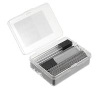 Zerodeko 1000 Pièces Mine de Porte-mine 0,7mm 2b en Résine, Noire | Recharges en Graphite Résistantes à Casse, Écriture Lisse, pour Étudiants et Professionnels, Dessin