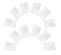 Zerodeko 12 Pièces Protège-cahier Couverture Souple Antidérapant Étanche Transparent pour Carnet pour Agendas Journaux