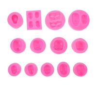 Zerodeko 13 moules en silicone 3D en forme de visage de bébé pour la